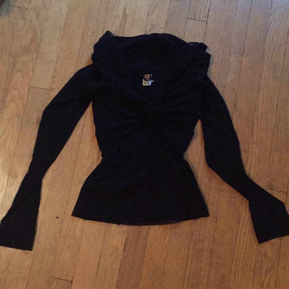 Sean Paul Gautier layered long sleeved top